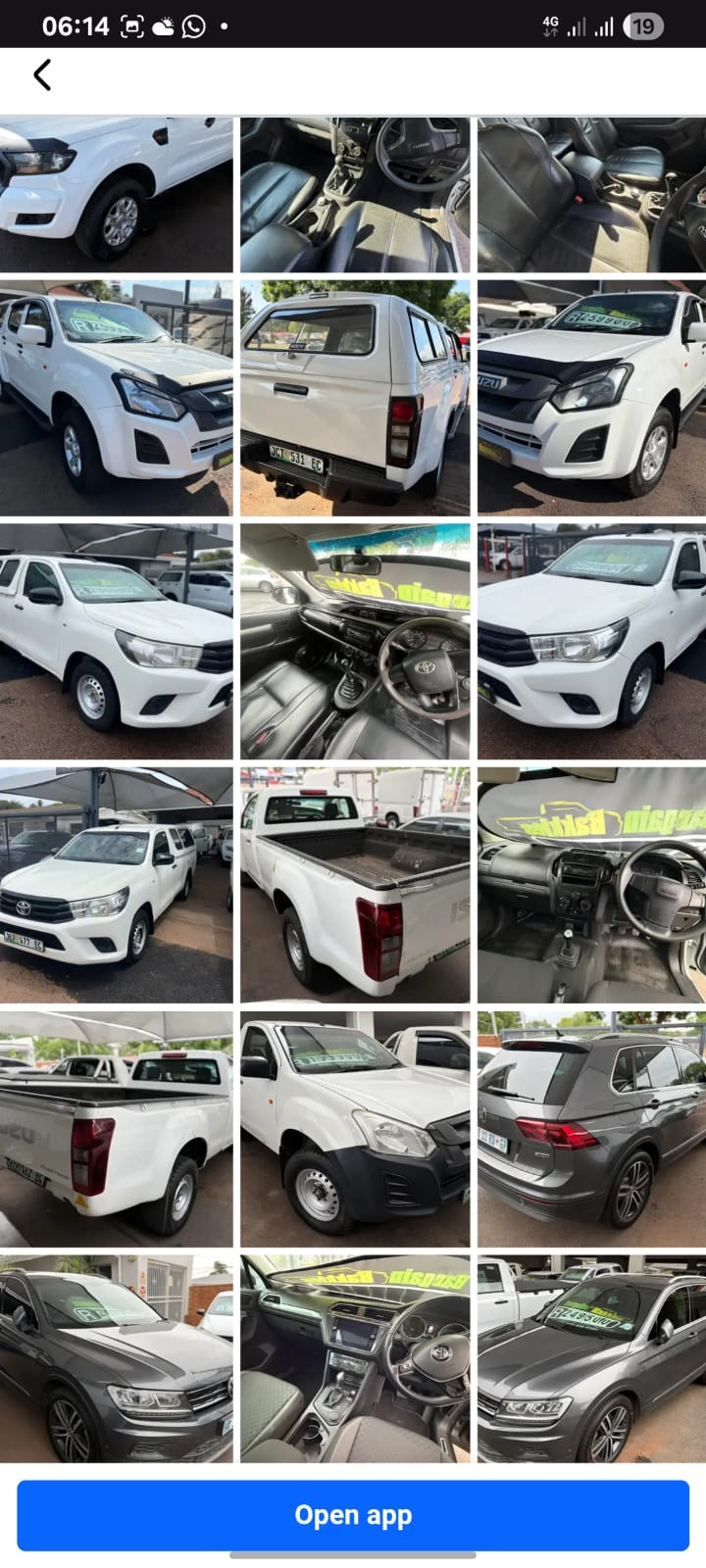 Bargain Bakkies stock collage